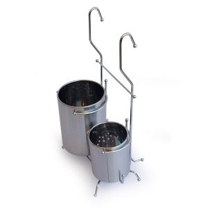 جاقاشقی پایه دار و آویزی استیل آسمان مدل متوسط و کوچک 136s