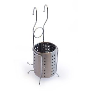 جا قاشقی استیل پانچ پایه دار و آویزی آسمان کد 118sp