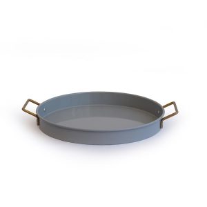 سینی دسته دار بزرگ آسمان کد 620